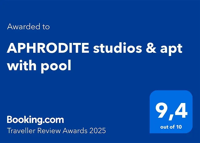 Aphrodite & With Pool Апартаменты